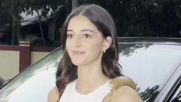 Slays the white crop top & denims with ease! Ananya Panday