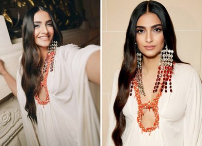 Sonam Kapoor Takes Us Back To The Victorian Era In This White Dress