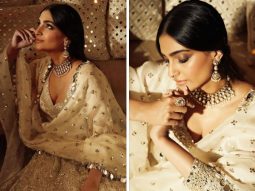 Sonam Kapoor shines in a stunning mirror work lehenga, setting the ramp ablaze for designer Abhinav Mishra