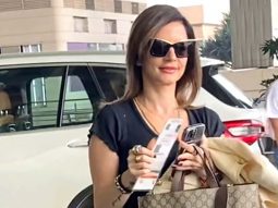 Sussanne Khan gets clicked at the airport in cool casuals