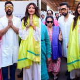 Shilpa Shetty and Raj Kundra seek blessings at Siddhivinayak Temple ahead of UT 69 release; watch