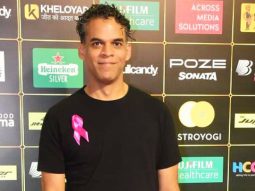 Vikramaditya Motwane strikes a pose for paps at the BH OTT India Fest