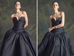 Ananya Panday tops up the drama in voluminous black gown at Elle Awards