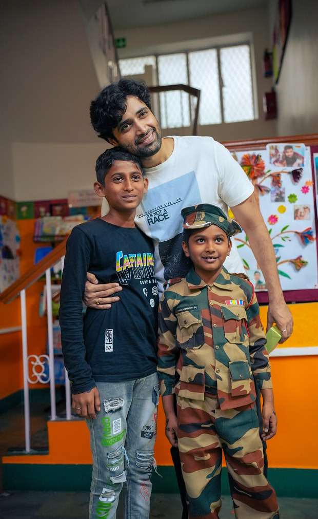 Adivi Sesh visits St Jude India Childcare Centre to meet children battling cancer, see pics