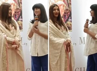 Aaradhya Bachchan delivers speech in honor of mother Aishwarya Rai on 50th birthday; latter reaction is PRICELESS, watch 