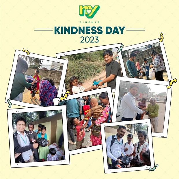 World Kindness Day: Ajay Devgn-owned NY Cinema donates essentials to underprivileged