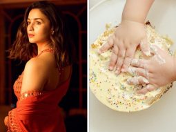 Alia Bhatt posts photo of Raha messing with her birthday cake as she turns one