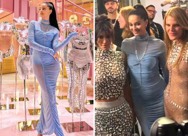 Ananya Panday and Kim Kardashian share glamorous moment at Swarovski flagship store opening; see post