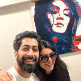 Ankur Bhatia paints a special portrait for Aarya co-star Sushmita Sen, see pics