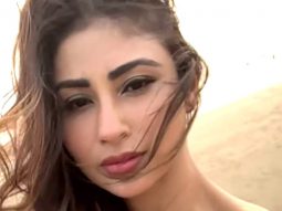 Beach baby Mouni Roy dazzles in white by the shore
