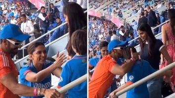 Deepika Padukone and Ranveer Singh give sweet kisses to adorable AbRam Khan at the World Cup 2023 finals; hug Suhana Khan, watch video