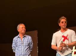 Dunki director Rajkumar Hirani and writer Abhijat Joshi grace Shah Rukh Khan’s birthday fan event