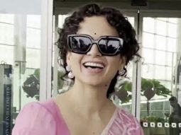 India Jeetegi! Kangana Ranaut chit chats with paps at the airport