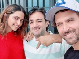 It’s a wrap for Hrithik Roshan, Deepika Padukone and Siddharth Anand’s first aerial actioner Fighter