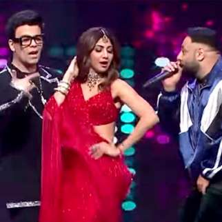 Karan Johar Shakes a leg on 'Radha' at India's Got Talent | Shilpa Shetty | Badshah