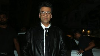 Karan Johar aces this black look for Kartik Aaryan’s birthday bash