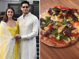 Kiara Advani relishes ‘healthy pizza’; calls Sidharth Malhotra ‘best chef’