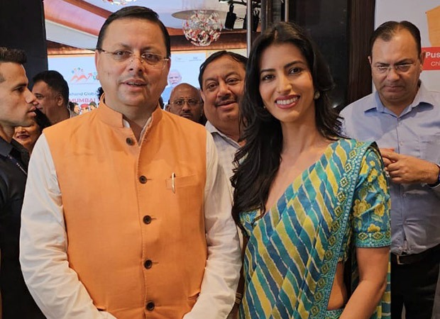 Manasvi Mamgai and CM Shri Pushkar Singh Dhami discuss filming prospects in Uttarakhand; actress says, “I am eager to collaborate and promote Uttarakhand globally as a prime filming destination”