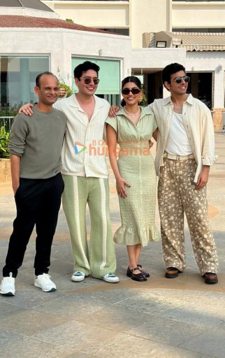 Photos: Alizeh Agnihotri, Sahil Mehta, Zeyn Shaw and Soumendra Padhi snapped promoting their film Farrey