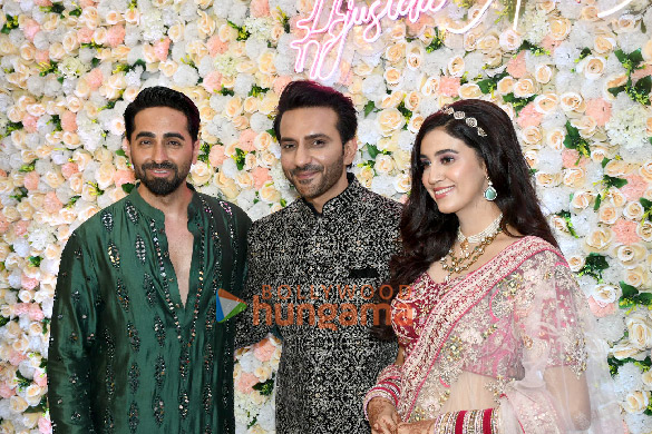 photos ayushmann khurrana shalin bhanot and others snapped at ali merchants wedding reception 6