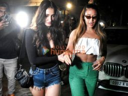 Photos: Disha Patani and Krishna Shroff spotted in Bandra