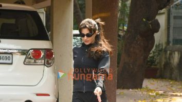 Photos: Giorgia Andriani spotted outside the gym