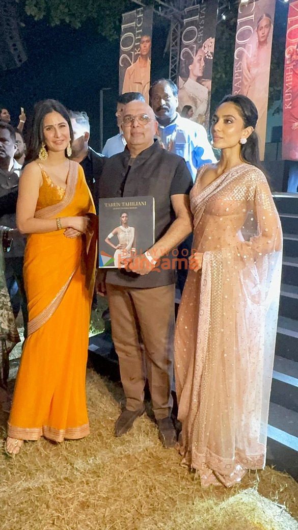 Photos: Katrina Kaif and Sobhita Dhulipala and snapped at Tarun Tahiliani’s book launch