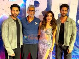 Photos: Khushalii Kumar, Milind Soman, Tushar Khanna and Ehan Bhat snapped at the trailer launch of their movie Starfish