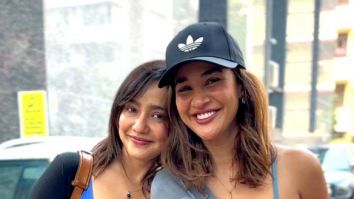 Photos: Neha Sharma and Aisha Sharma snapped outside the gym