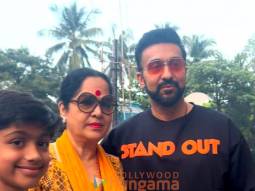 Photos: Raj Kundra and Sunanda Shetty snapped at PVR, Juhu