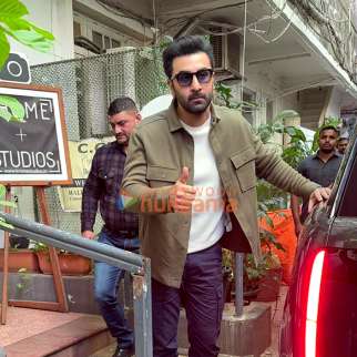 Photos: Ranbir Kapoor snapped outside Krome studios in Bandra