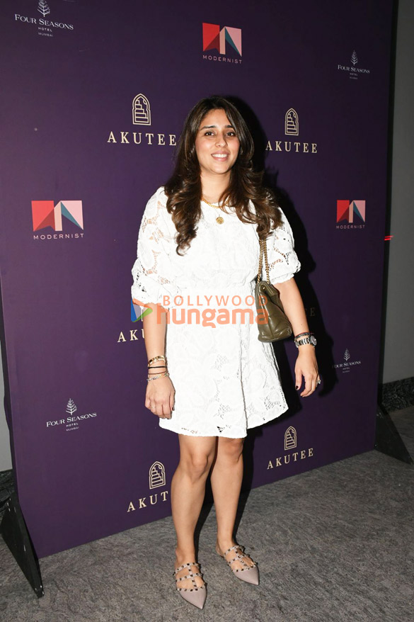 photos sagarika ghatge zaheer khan and others snapped at the formers new venture akutee 5
