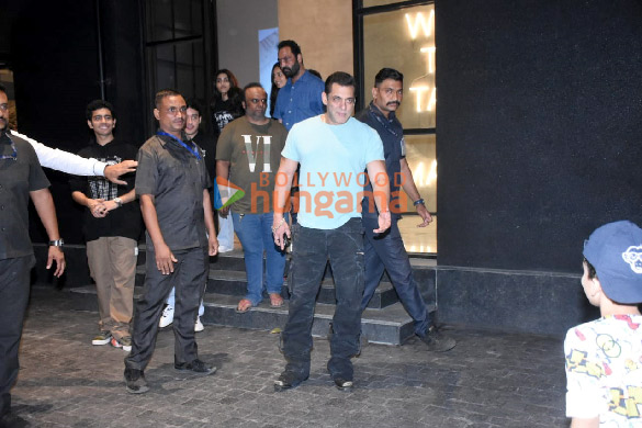 photos salman khan snapped at the special screening of farrey 3