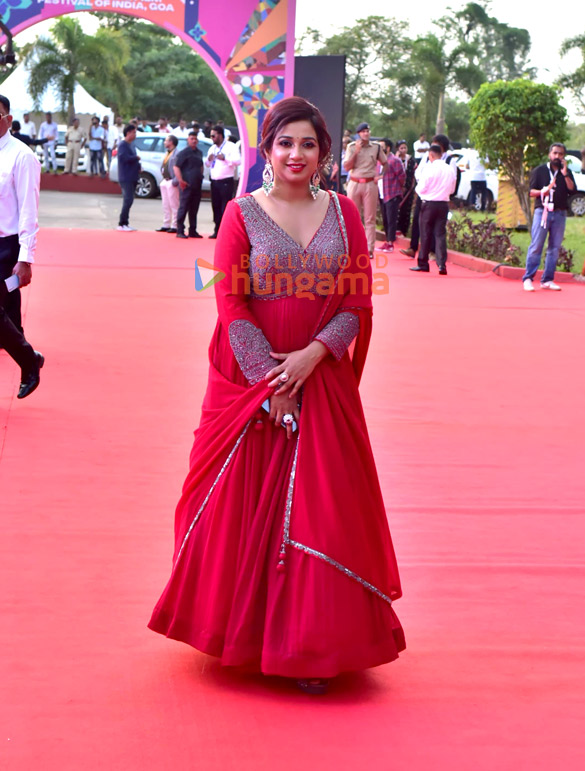 photos sara ali khan karan johar madhuri dixit and others snapped at the opening ceremony of iffi 2023 54th international film festival of india goa 5
