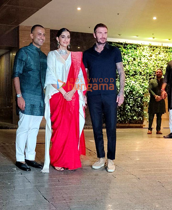 photos sonam kapoor ahuja anand ahuja and david beckham snapped at sonam kapoors house party 4