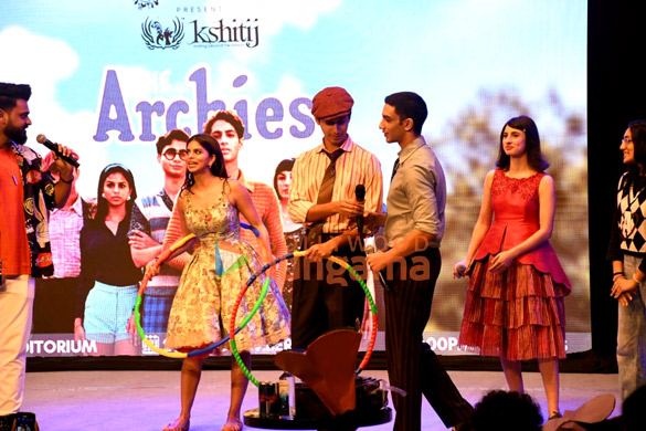 photos suhana khan khushi kapoor agastya nanda and the rest of the archies team attend kshitij college fest in mumbai 6