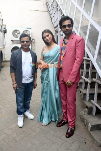Photos: Tara Sutaria, Abhishek Banerjee and Rajpal Yadav snapped promoting their film Apurva