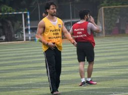 Photos: Tiger Shroff, Babil Khan and others snapped during a football match
