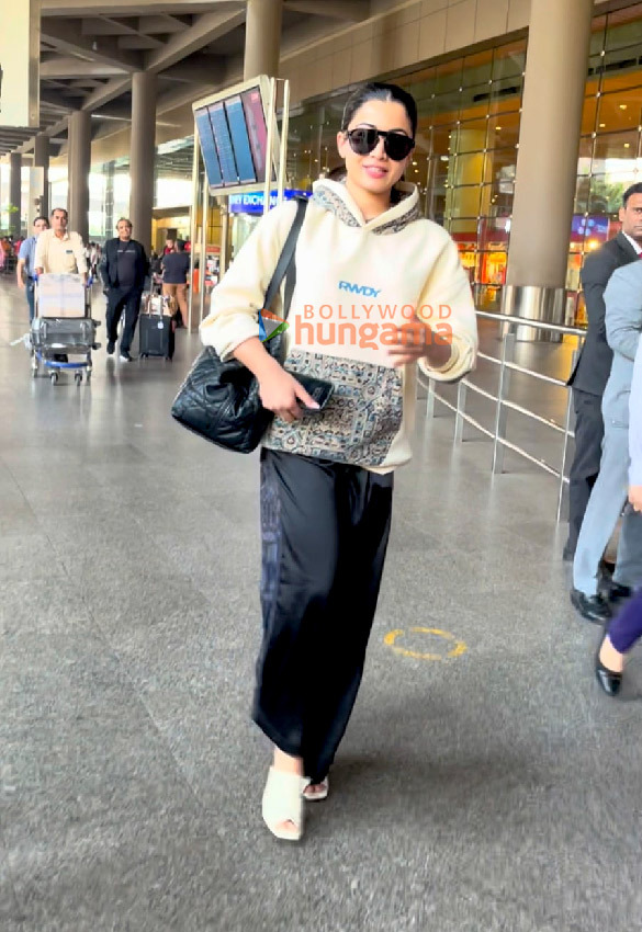 photos vicky kaushal and rashmika mandanna snapped at the airport 4