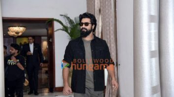 Photos: Vicky Kaushal snapped during Sam Bahadur promotions in Lucknow