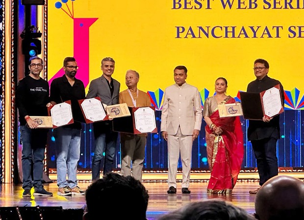 Prime Video wins the Inaugural Best Web Series (OTT) Award for Panchayat Season 2 at the 54th International Film Festival of India (IFFI) 2 : Bollywood News You Moviez