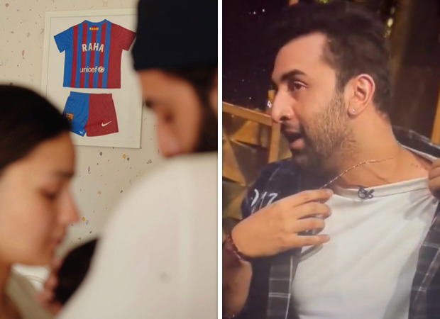 Ranbir Kapoor flaunts a tattoo of daughter Raha on his neck