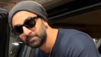 Ranbir Kapoor rocks the beanie look at the airport