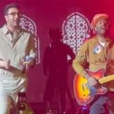 Ranbir Kapoor and Arijit Singh greet each other by bending down on knees; watch video 