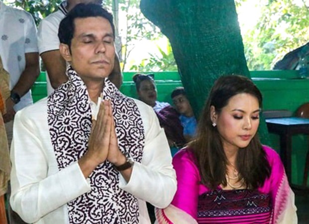 Randeep Hooda seeks blessings from Imphal temple along with bride-to-be Lin Laishram ahead of their wedding : Bollywood News You Moviez