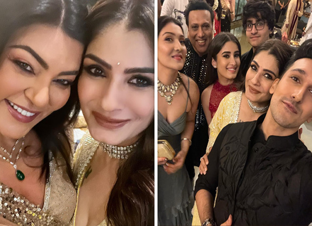 Raveena Tandon shares photos with Sushmita Sen, Govinda and others as she celebrates Diwali with daughter Rasha