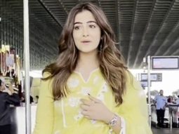 Ray of sunshine! Nupur Sanon gets clicked in yellow salwar at the airport