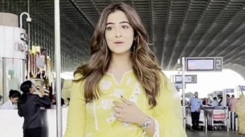 Ray of sunshine! Nupur Sanon gets clicked in yellow salwar at the airport