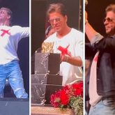 Shah Rukh Khan dances to Jawan and Pathaan's tracks for fans on his 58th birthday, cuts 3-tier cake; watch videos