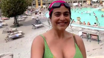 Shenaaz Treasury enjoys her spa time in Budapest to the fullest